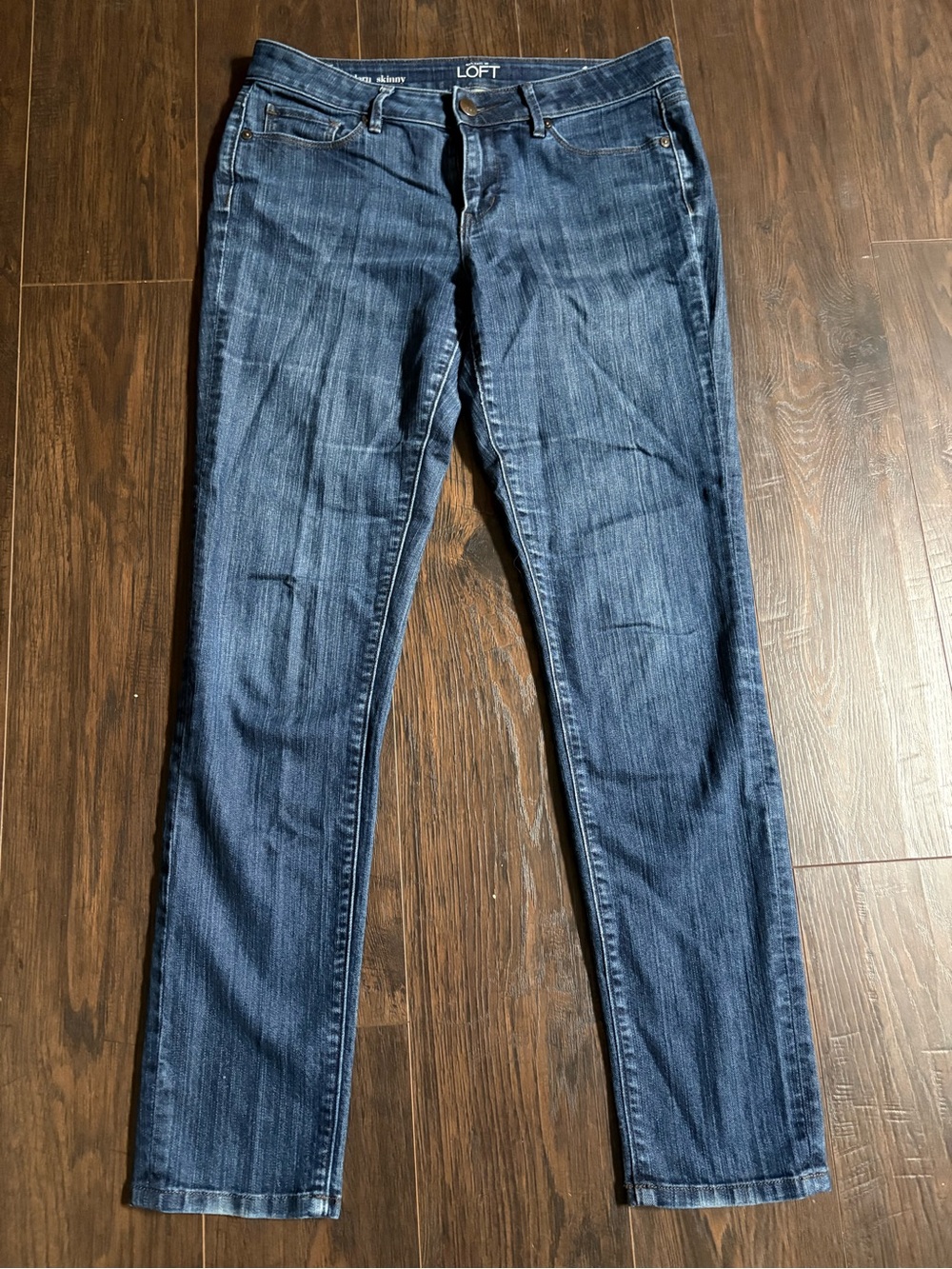 LOFT Indigo Modern Skinny Jeans
